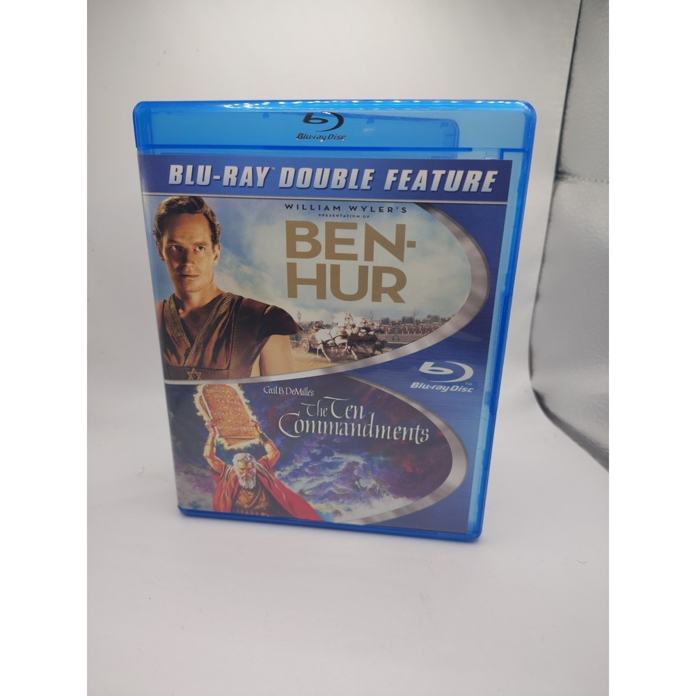 Ben-Hur / the Ten Commandments (Blu-ray) Double Feature William Wyler's Cecil B.